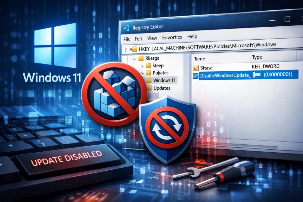 win11_noupdate-1024x683 Windows 10 / 11 Update dauerhaft per Registry deaktivieren